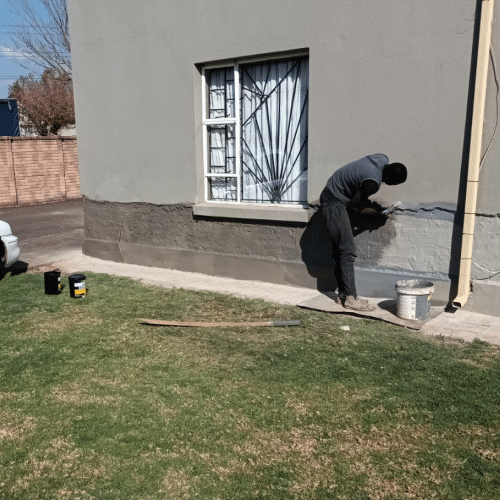 Damp Proofing: Expert preparation and treatment for exterior walls to prevent moisture-related issues